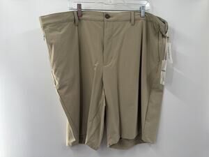Tommy Bahama Men's Chip Shot Bermuda Shorts Sz 44 LG Stone Khaki Casual NWT